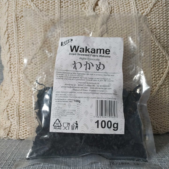 photo of Save Dried Wakame shared by @amicheperlacresta on  03 Apr 2021 - review