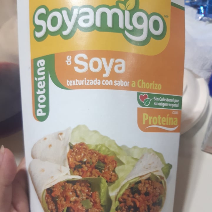 review photo of Soyamigo Alimento a Base de Soya sabor Chorizo shared by @jaquecaste on 12 Dec 2021 - review