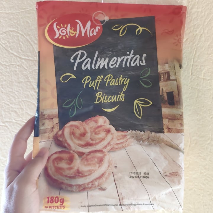 photo of Sol & Mar Palmeritas Puff Pastry Biscuits shared by @ssaraa on  25 Aug 2022 - review