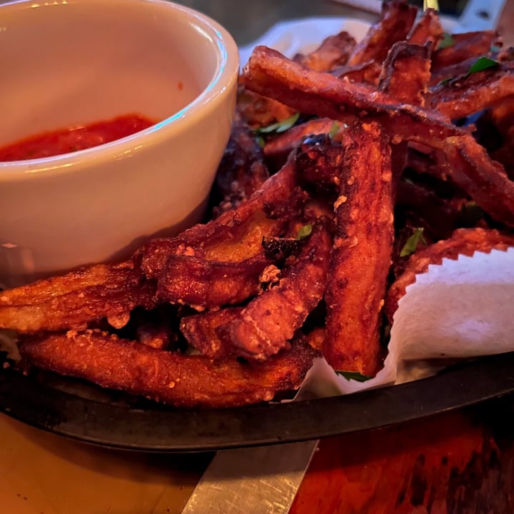 review photo of Galaxy Hut Eggplant Fries shared by @guatamabuddha on 02 Dec 2022 - review