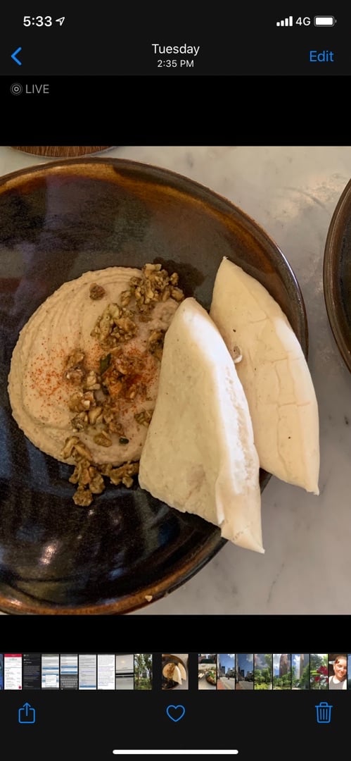 photo of Fat Prince Kafé-Bar-Kebab Cashew Hummus shared by @mmmarissa on  19 Mar 2020 - review