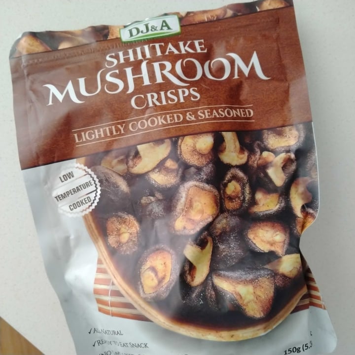 photo of DJ&A DJ&A Shiitake Mushroom Crisps shared by @jchong on  24 Oct 2020 - review