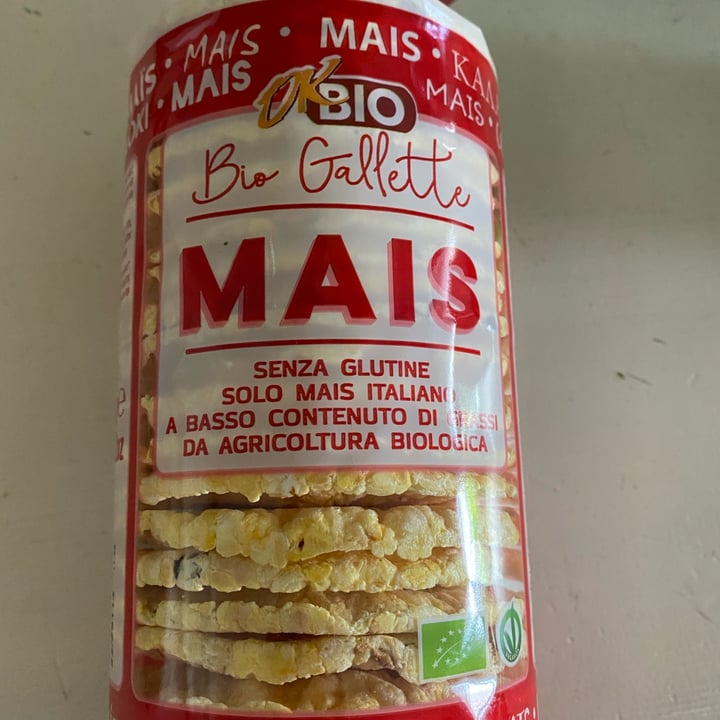 review photo of Ok Bio Gallette di mais shared by @fragine on 17 May 2022 - review