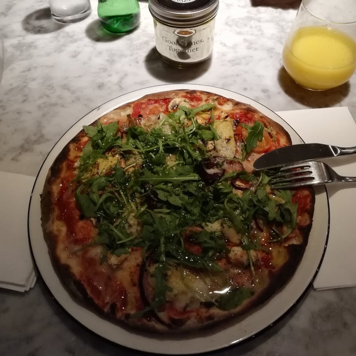 photo of Pizza Express Vegan pizza Menu shared by @simtia on  13 Jun 2020 - review