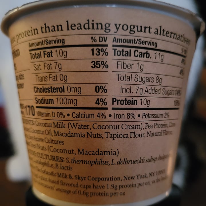 review photo of siggi’s Siggi’s Plant Based Yogurt shared by @denidoll on 18 Apr 2022 - review