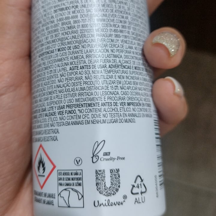 review photo of Dove Nutritivas secrets desodorante shared by @noebazualdo on 20 Mar 2022 - review