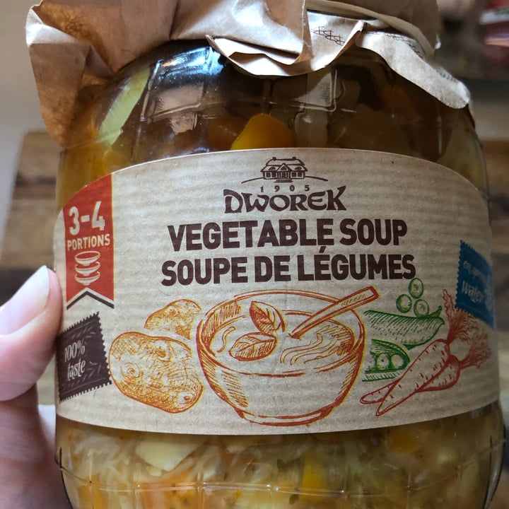 photo of Dworek Soup Vegetable Soup shared by @aamber on  12 Dec 2021 - review