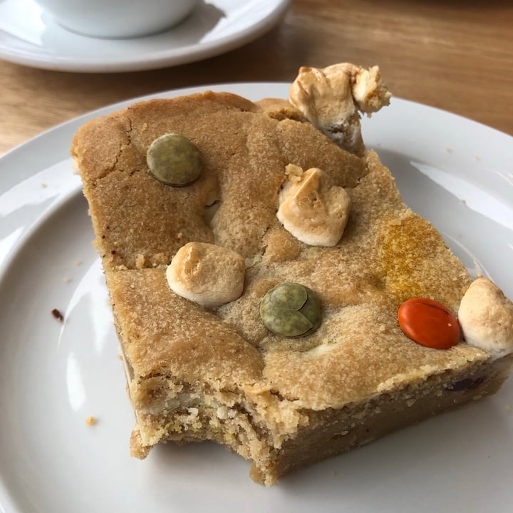 review photo of The Dice Cup Marshmallow & Smarties Blondie shared by @caznoble on 18 Aug 2021 - review