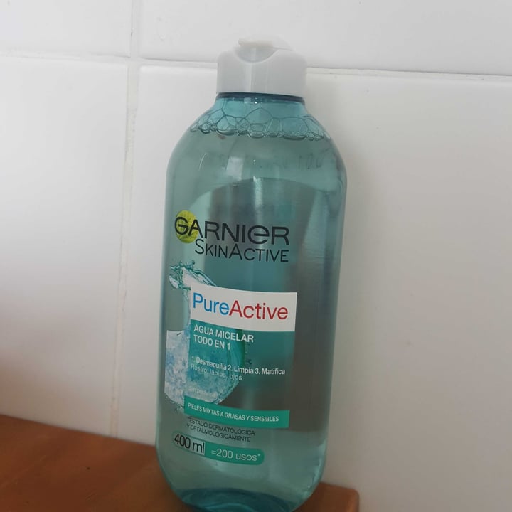 photo of Garnier Agua Micelar shared by @camilaaldeco on  23 Jun 2020 - review