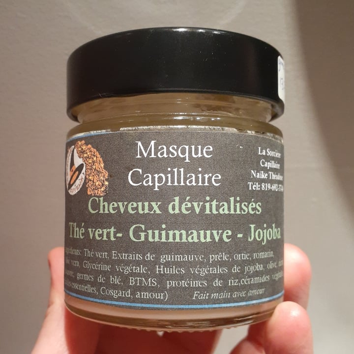 review photo of La sorcière capillaire Masque capillaire shared by @mariepoppin on 15 Nov 2021 - review