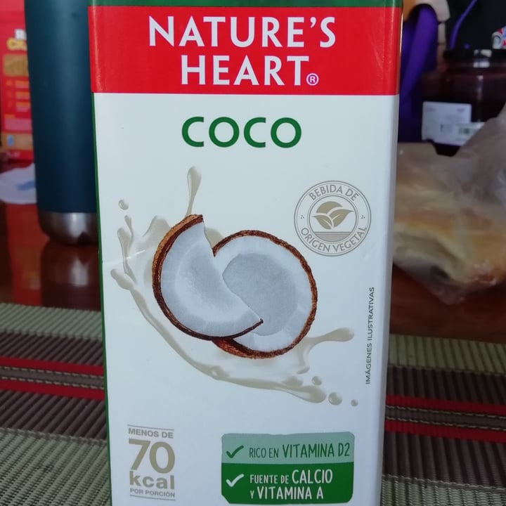 photo of Nature's Heart leche de coco sin azúcar shared by @marmellina10 on  17 Mar 2022 - review