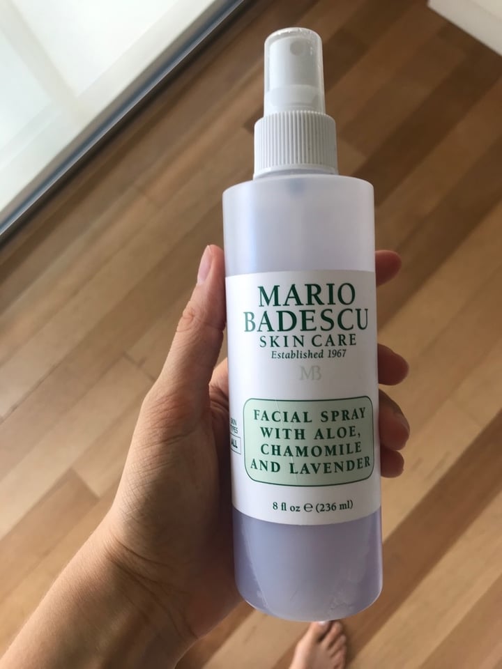 photo of Mario Badescu Facial Spray With Aloe, Chamomile And Lavender shared by @natalianavon on  27 Mar 2020 - review