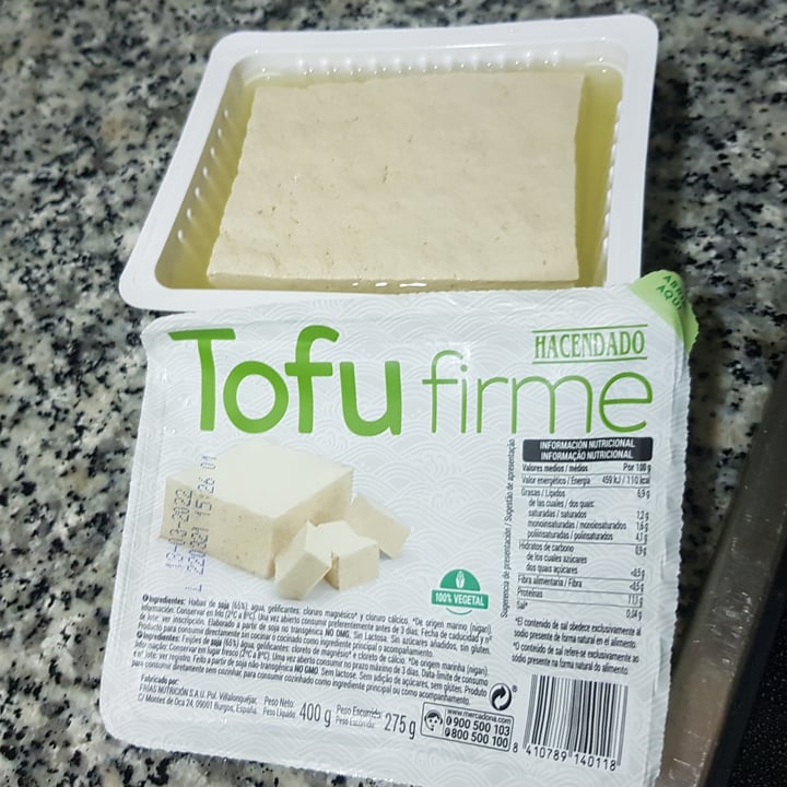 photo of Hacendado Tofu Firme shared by @belsizeblues on  22 Feb 2022 - review