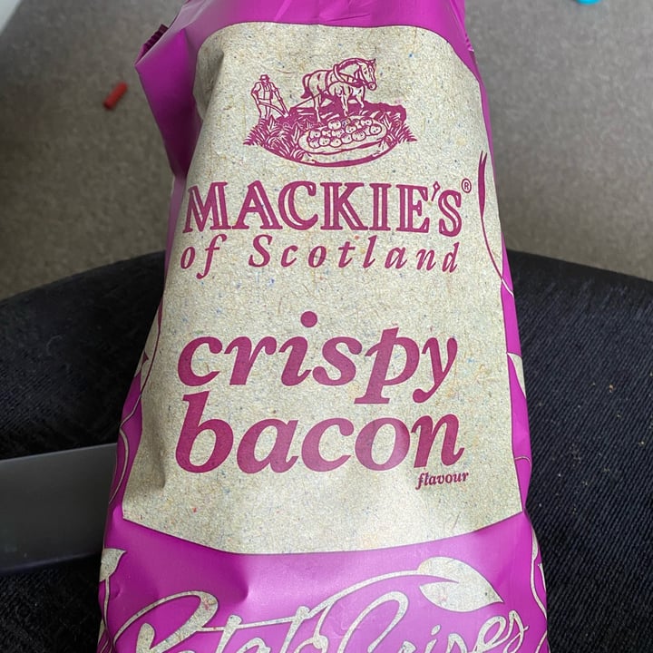 photo of Mackie's of Scotland Crispy Bacon (Potato Crisps) shared by @heathertheveganmaw on  25 Apr 2022 - review