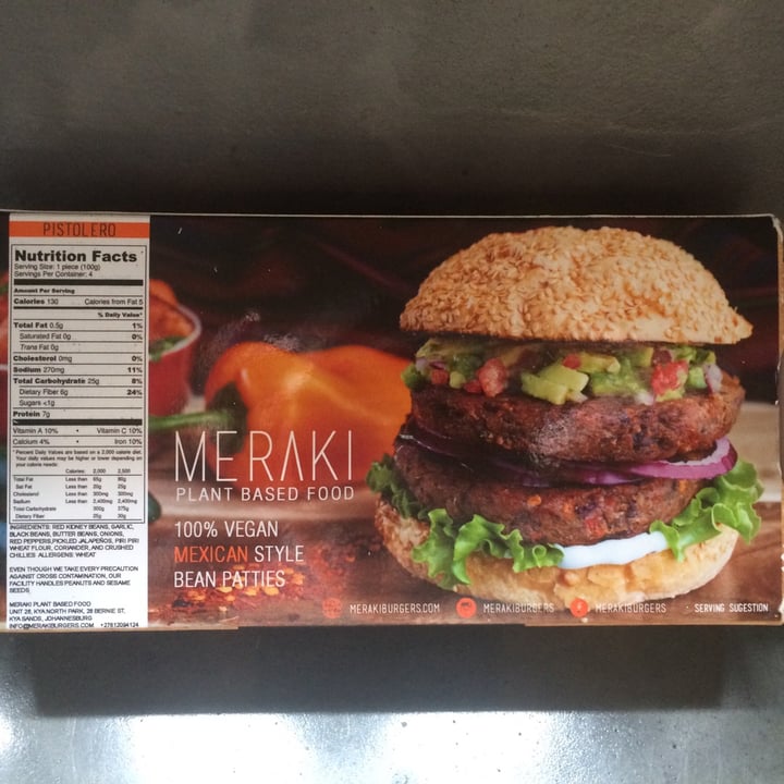 photo of Meraki Pistolero - Mexican Style Bean Patties shared by @sammartingano on  19 Feb 2020 - review