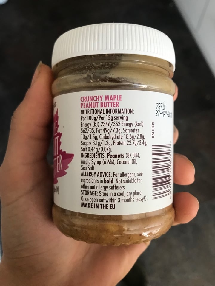 photo of Pip & Nut Peanut Butter shared by @xyzthomson on  29 Dec 2019 - review