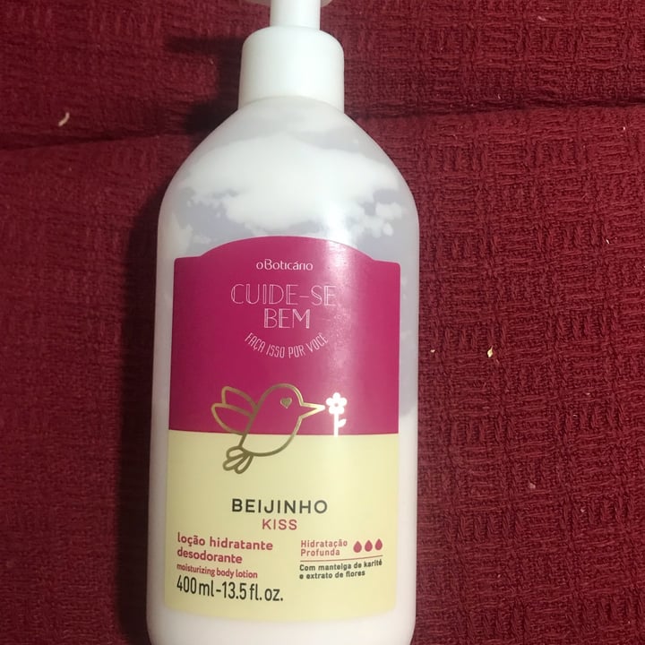review photo of O Boticário Hidratante beijinho Kiss shared by @izamontechi on 11 May 2022 - review