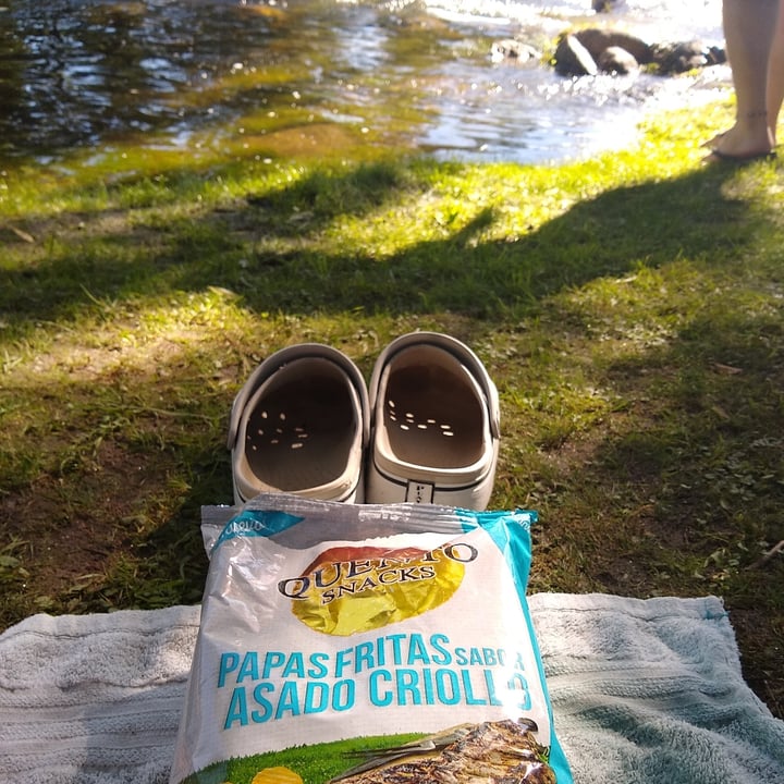 review photo of Quento Snacks Papas fritas sabor asado criollo shared by @michellehorton on 05 Feb 2021 - review