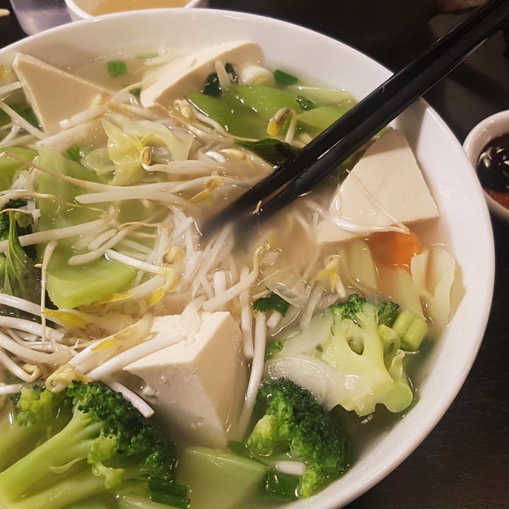 review photo of Pho HouZ Vietnamese Kitchen 20MV - Tofu and Vegetables Noodle Soup shared by @plantivorous on 14 Nov 2022 - review