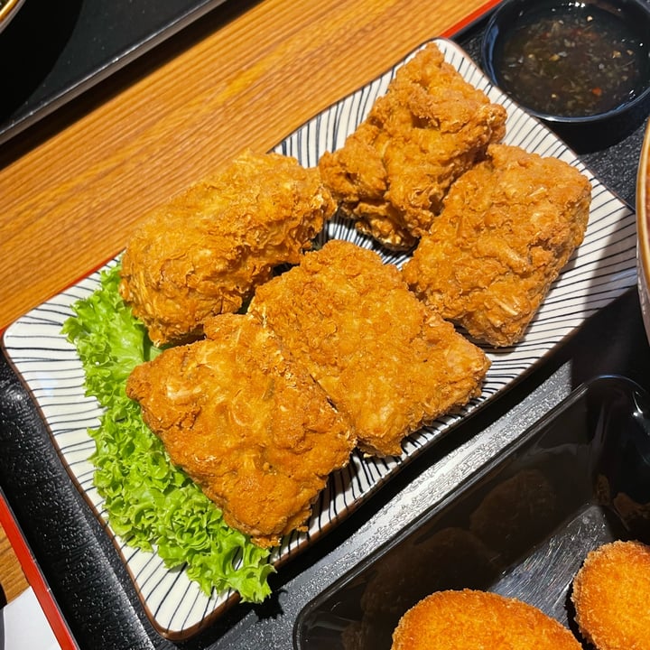 photo of Tonichi Tsukemen Cripsy Karaage Plant Based shared by @laureguilbaud on  15 Oct 2022 - review