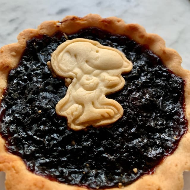 「Crostatina di visciole」の料理の写真