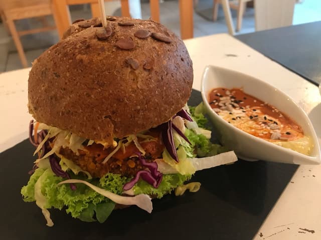 Photo of the dish “Ridiculous  Delicious Vegan Burger”