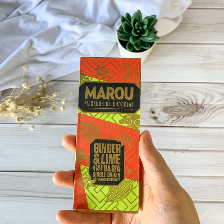 photo of Marou Ginger and lime shared by @nourishplant on  16 Nov 2020 - review