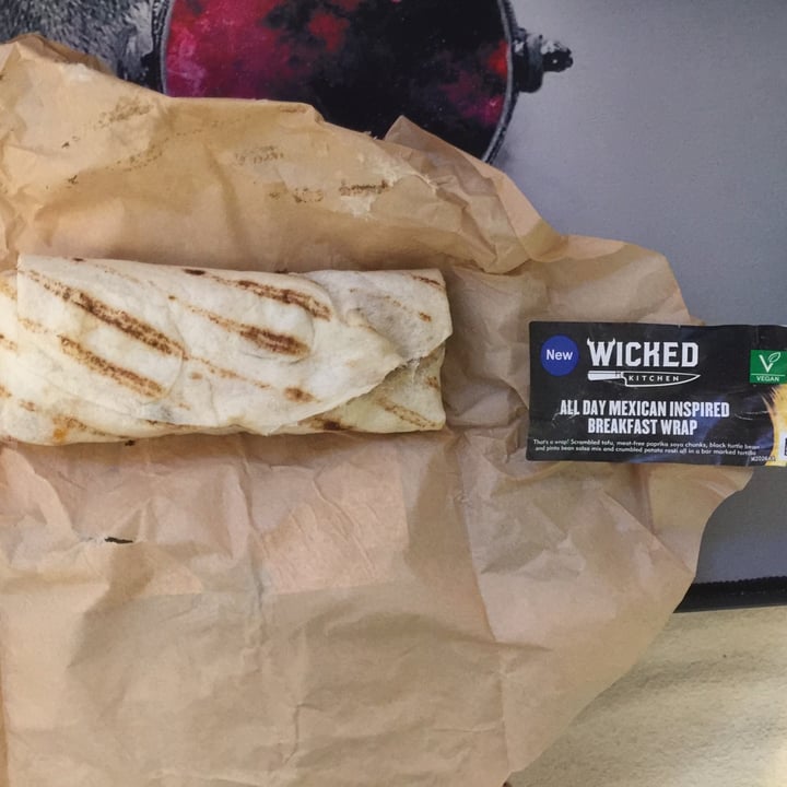 photo of Wicked All Day Mexican Inspired Breakfast Wrap shared by @ameriamber on  13 Jun 2021 - review