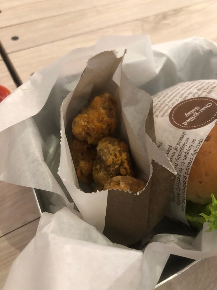 photo of VeganBurg Singapore Fried Mushroom Poppers shared by @alyrauff on  06 Oct 2018 - review