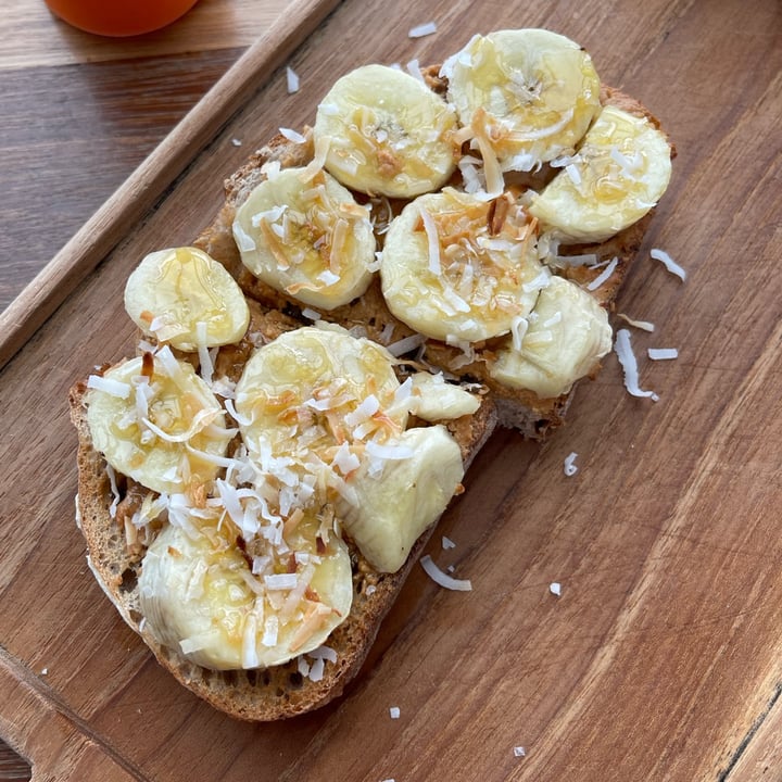review photo of The Social Space - Marina One Toasted Banana + Peanut Butter Toast shared by @ina-n on 08 Oct 2022 - review