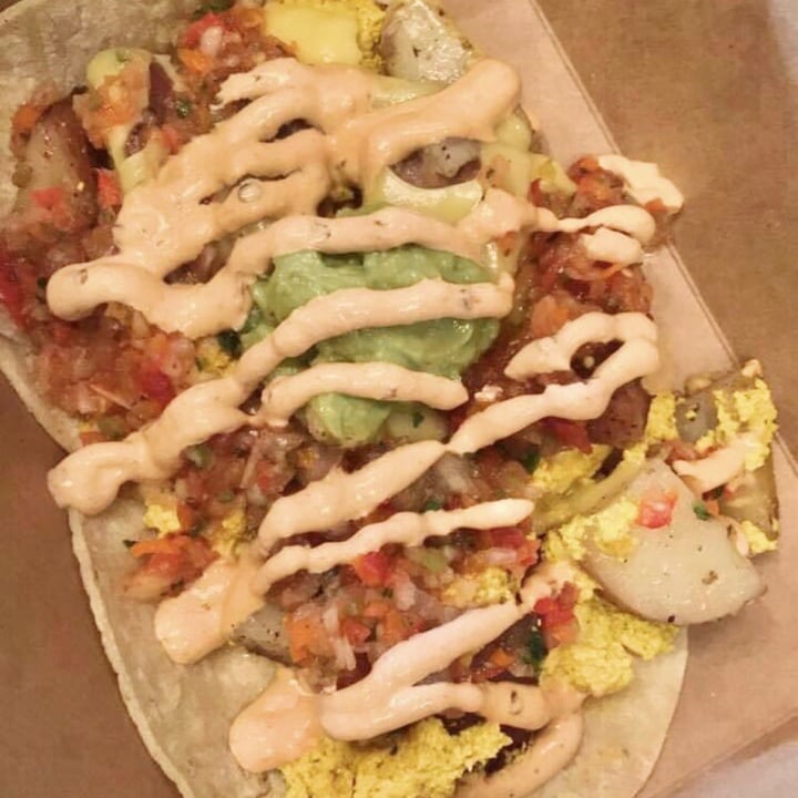 photo of Glory Doughnuts Tofu scramble tacos shared by @rachelsveganlife on  18 Sep 2021 - review