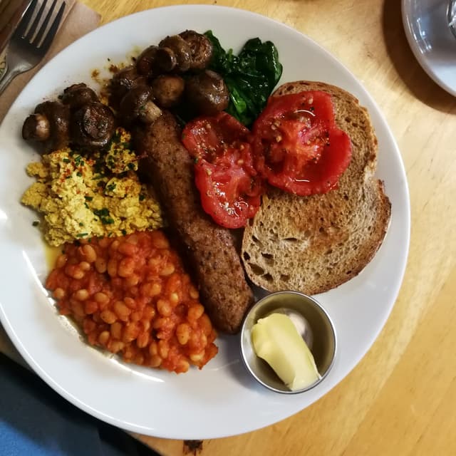 Foto do prato “The Full English”