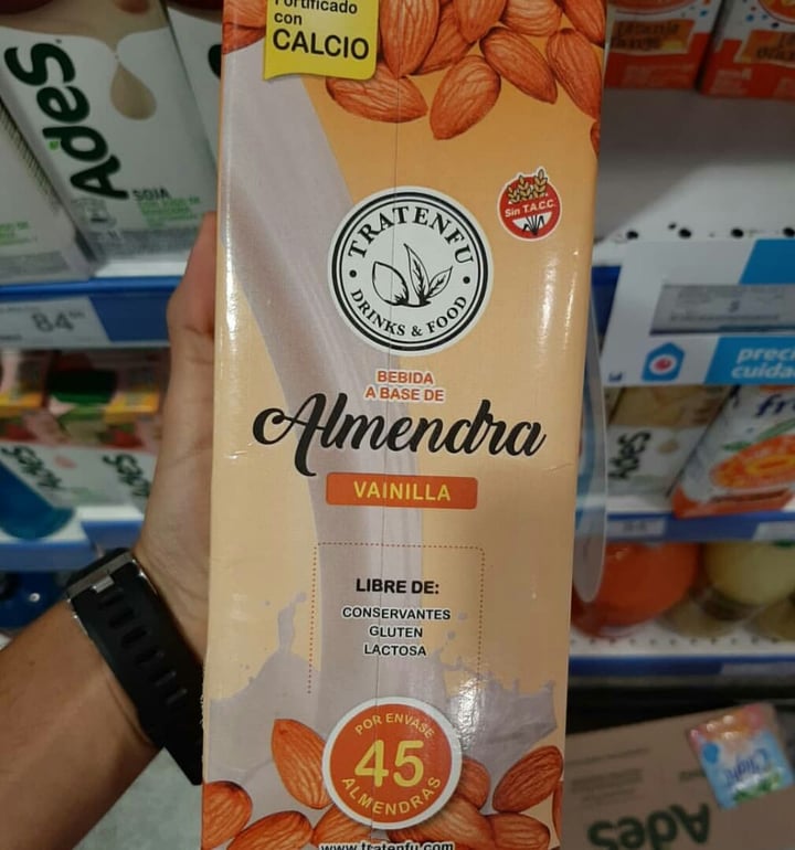 photo of Tratenfu Leche de Almendra Original shared by @brisaantelo on  23 Mar 2020 - review