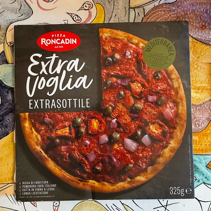 photo of Pizza roncadin Mediterranea Extra Sottile shared by @asjagreen on  21 Jul 2022 - review