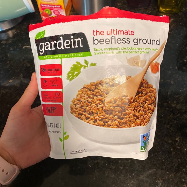 review photo of Gardein The Ultimate Beefless Ground shared by @yessicatarango on 22 Aug 2020 - review
