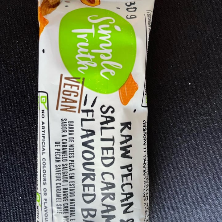 review photo of Simple Truth Simple Truth Raw Pecan & Caramel Flavoured Bar shared by @elainee on 02 Jun 2022 - review