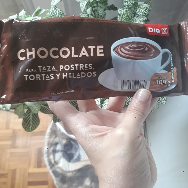 photo of Dia% Chocolate amargo de taza shared by @veganargentin on  29 Jan 2021 - review