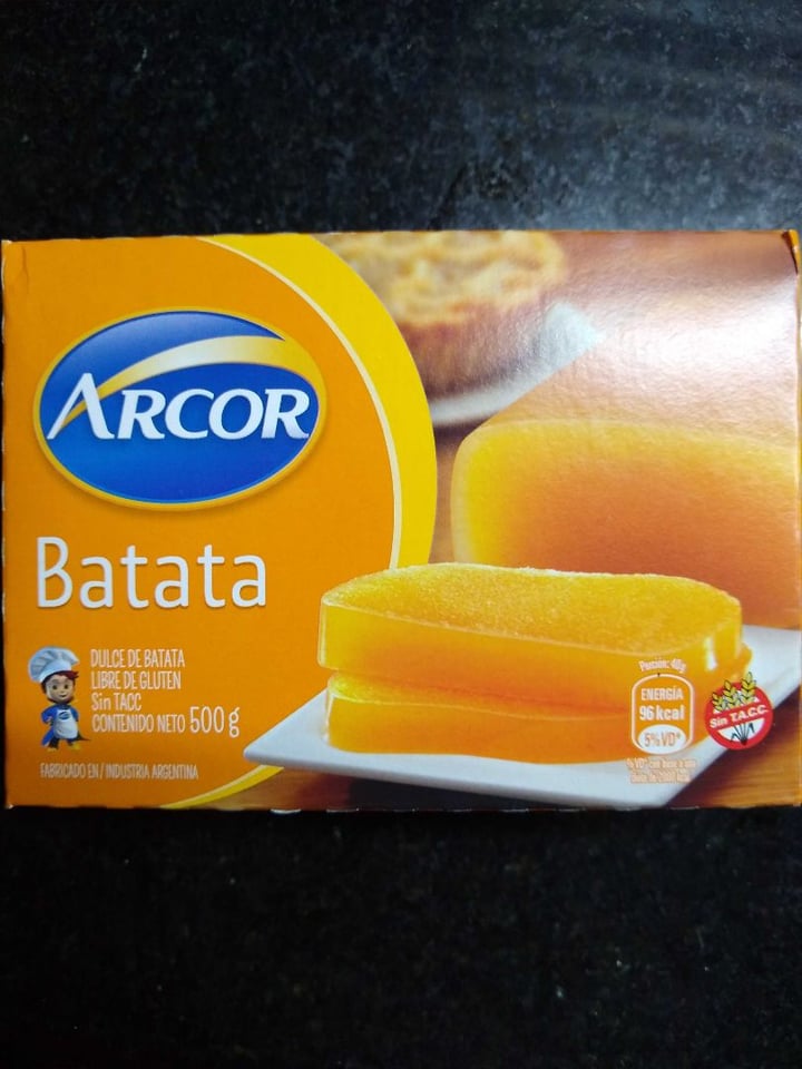 photo of Arcor Dulce de batata shared by @agusdaleoso on  01 Aug 2019 - review