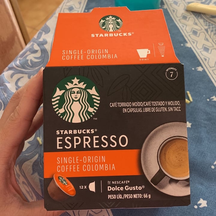 review photo of Nescafè Dolce Gusto starbucks espresso shared by @patriciapfr on 22 May 2022 - review
