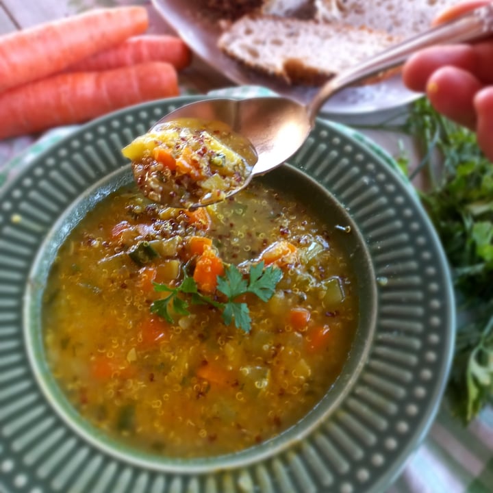 review photo of Cheiro de floresta Sopa de Quinoa shared by @camilalopes on 22 Apr 2022 - review