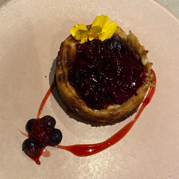 photo of Mudrá Cheesecake de frutos rojos shared by @veganeandoenbsas on  25 Jan 2022 - review