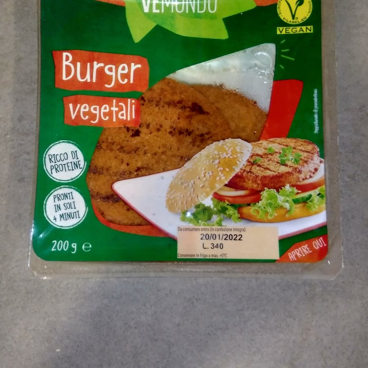 review photo of Vemondo Burger vegetali shared by @crilla on 03 Jan 2022 - review