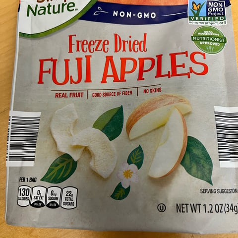 Nature's All Foods Apples, Organic, Freeze-Dried