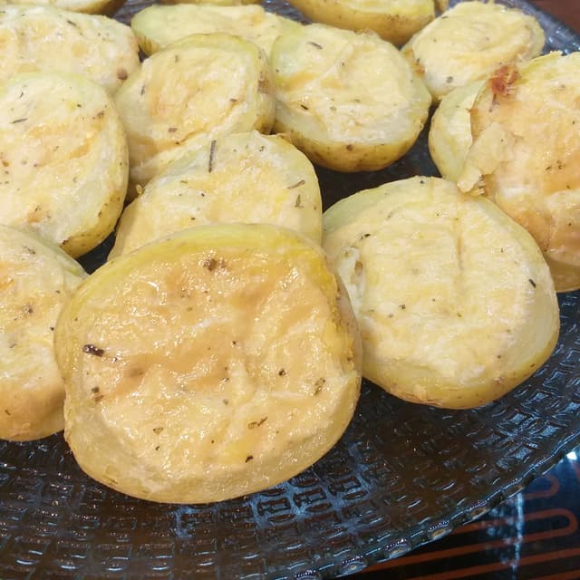 Photo of the dish “Batata Recheada com Cream Cheese Vegano”