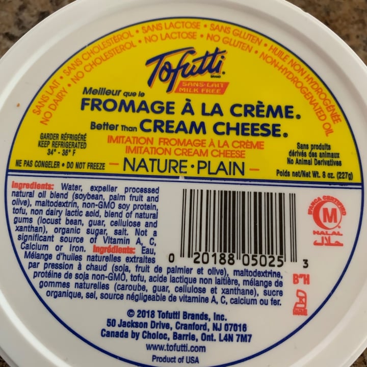 review photo of Tofutti Better Than Cream Cheese shared by @petrward on 26 Jun 2021 - review
