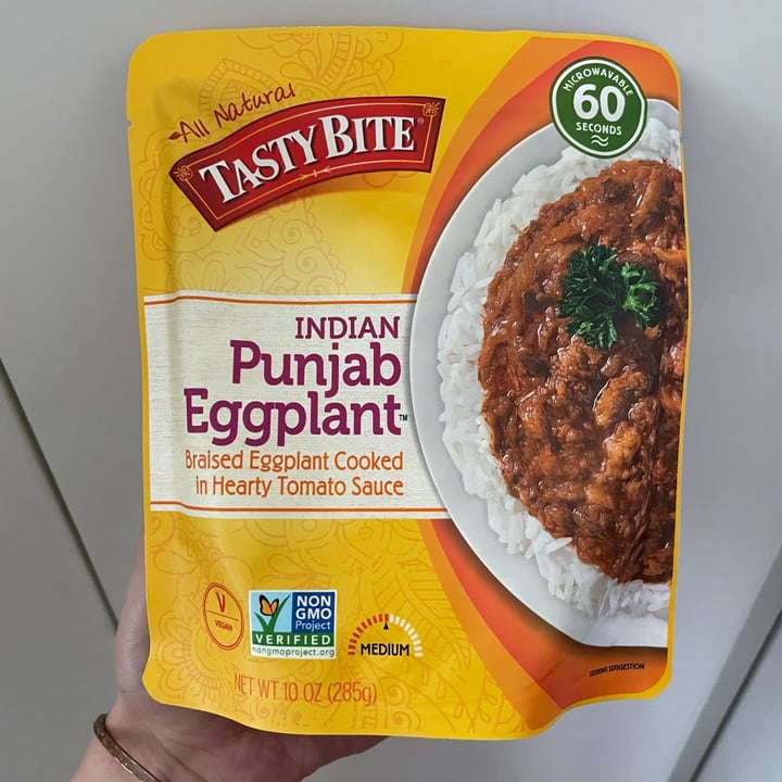 photo of Tasty Bite Indian Punjab Eggplant shared by @appleappleamanda on  02 Jan 2022 - review