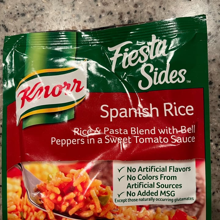 photo of Knorr Spanish Rice-Rice and Pasta Blend with Bell Peppers in a Sweet Tomato Sauce shared by @tatanka05 on  03 Mar 2022 - review