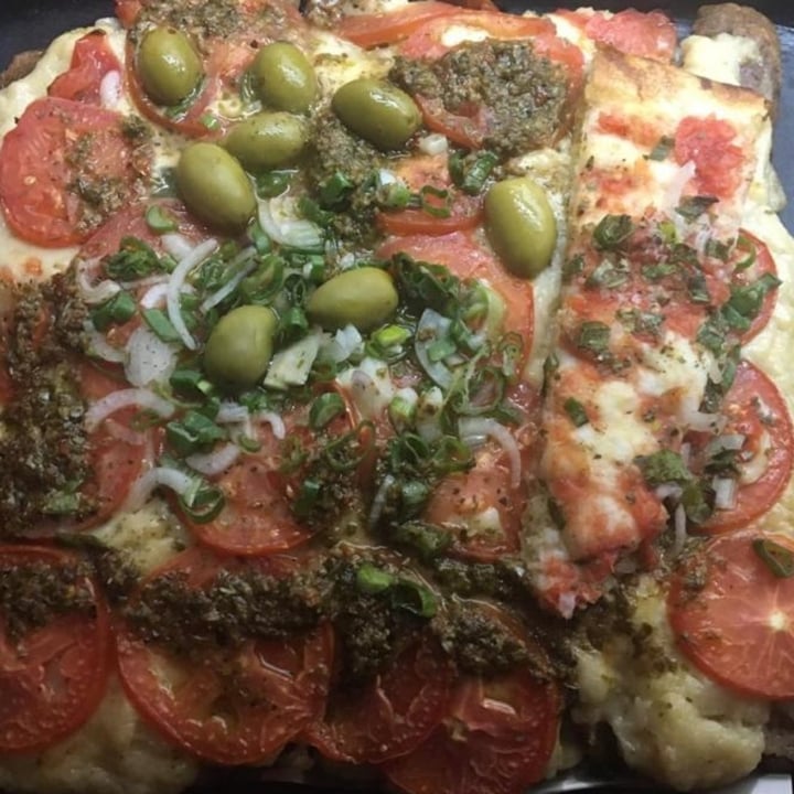 photo of Pizzas y Empanadas IL Giardino De Devoto Matambre de seitán a la napolitana shared by @matimemes on  16 Dec 2020 - review