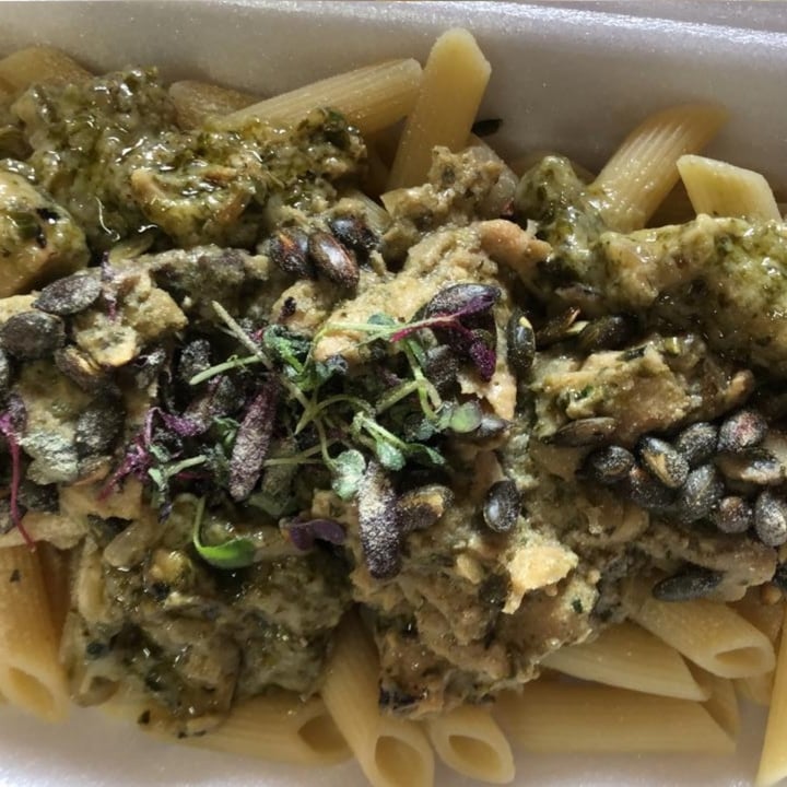 photo of Asher's Corner Cafe @ Ashers Farm Sanctuary The Creamy Italian Pasta shared by @karamikayla on  19 Jul 2021 - review