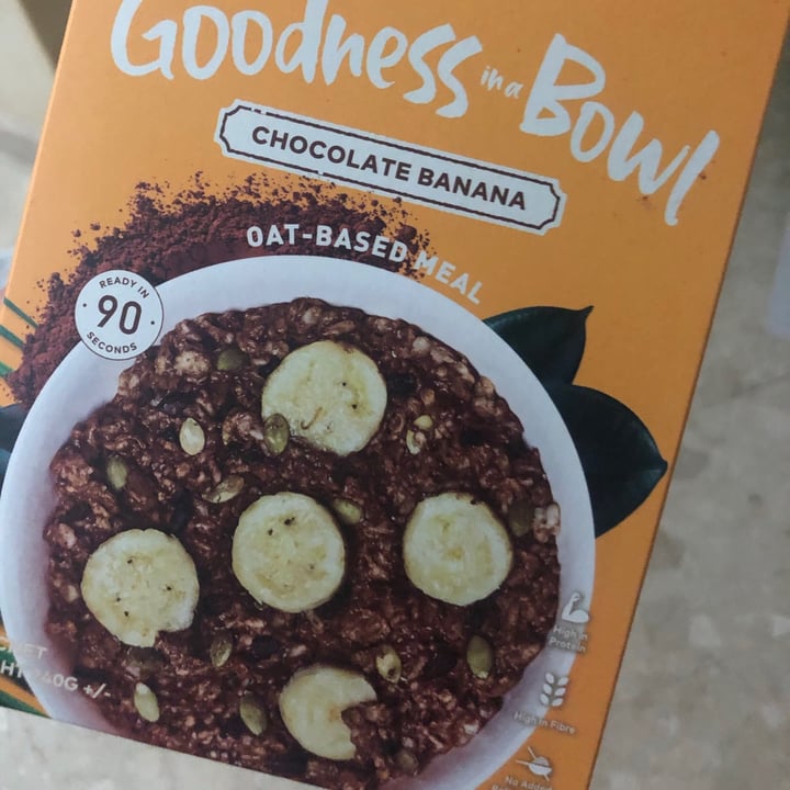 photo of Amazin' graze Chocolate Banana Goodness In A Bowl shared by @withwendy on  25 Jan 2021 - review